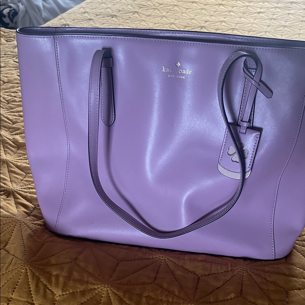 Kate Spade Purple Tote Bag